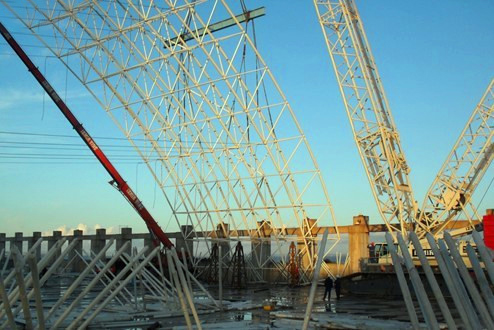 萧县大门网架工程